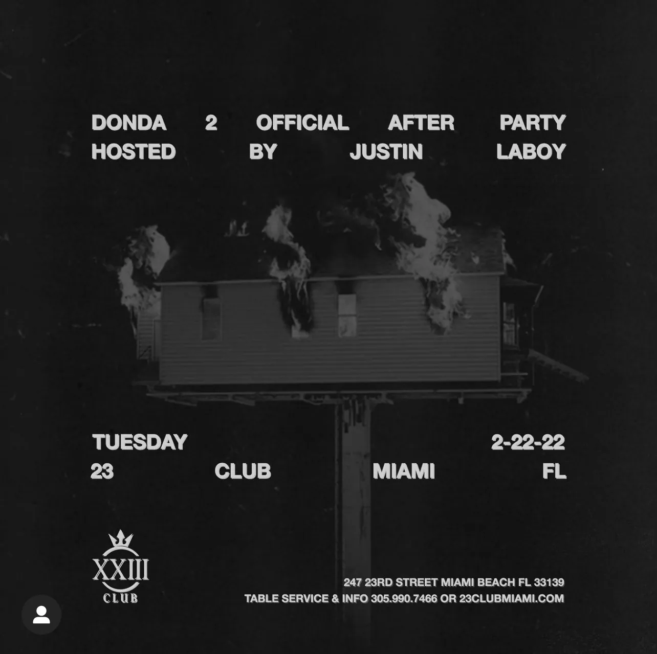 Donda 2 — Miami after party