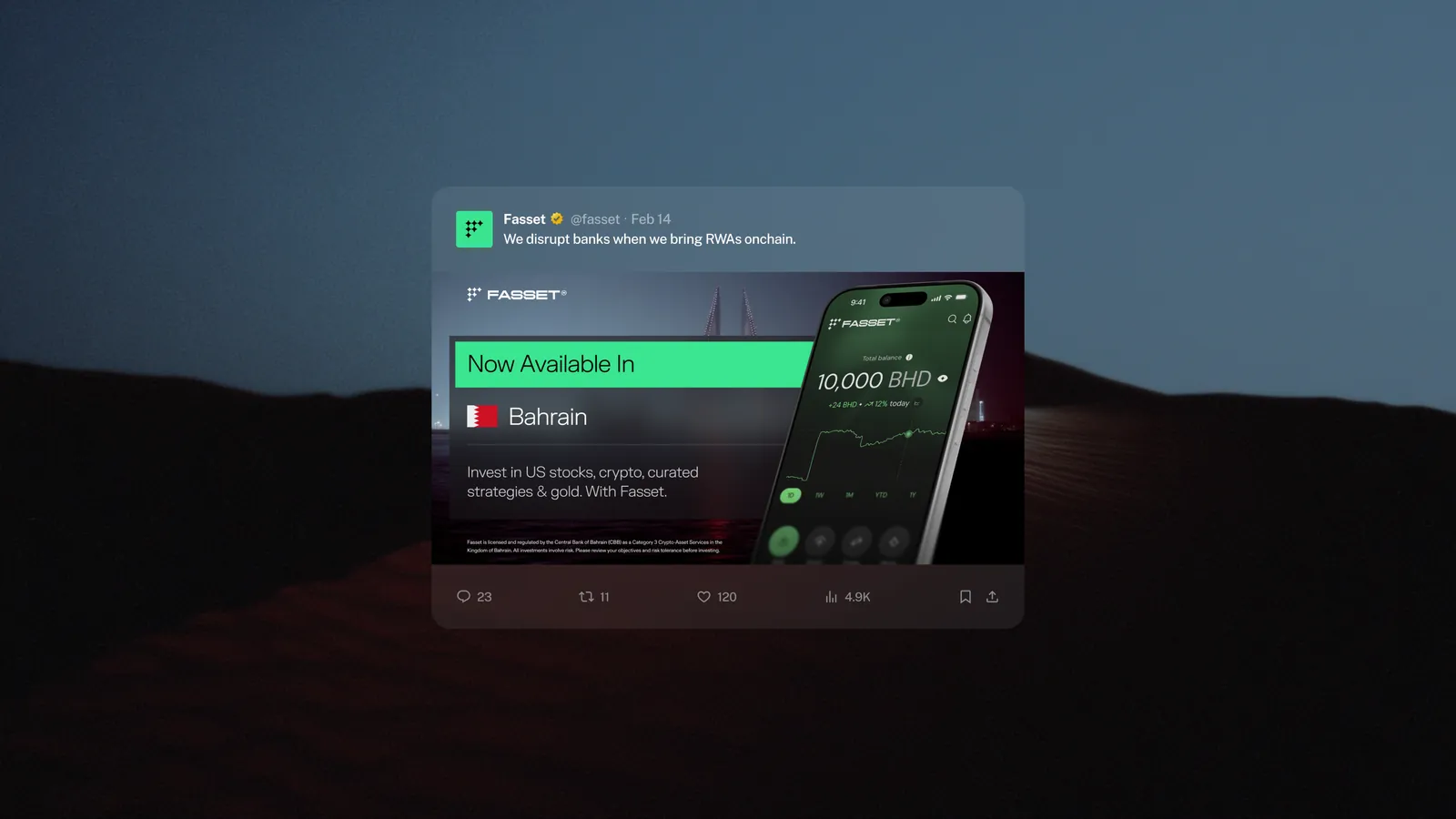 Fasset — App