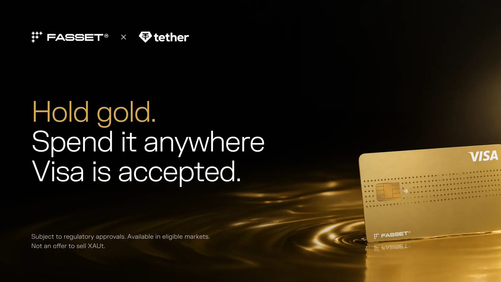 Fasset — Fasset × Tether gold card